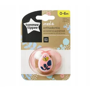 Tommee tippee 09 smoczek ctn 0-6 girl - Pozostałe kosmetyki - miniaturka - grafika 2