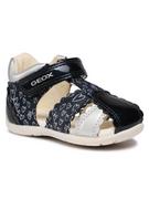Buty dla dziewczynek - Geox Sandały B Elthan G. C B151QC 0HI10 C0673 Granatowy - miniaturka - grafika 1
