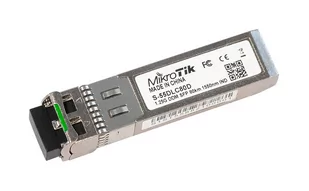 Mikrotik SFP module 1.25G SM 80km 1550nm Dual LC-connector DDM -40C S-55DLC80D - Pozostałe akcesoria sieciowe - miniaturka - grafika 4