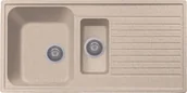 Zlewozmywaki - Zlew PLADOS ATLANTIC 99.15 JASNY BEŻ (avena 94) (PL099194) - miniaturka - grafika 1