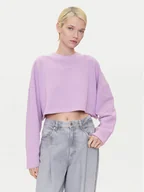 Bluzy damskie - HUGO Bluza Derissa_B 50545035 Różowy Relaxed Fit - miniaturka - grafika 1