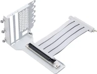 Akcesoria do komputerów stacjonarnych - Phanteks Pionowy wspornik karty graficznej, zestaw kabli płaskich PCI-E 4.0 x16 220 mm, biały II - miniaturka - grafika 1