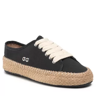 Espadryle damskie - Emu Australia Espadryle Agonis W11411 Black - grafika 1