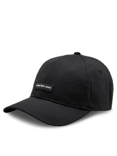 Calvin Klein Jeans Czapka z daszkiem Inst Patch Cap K60K612323 Czarny - Czapki damskie - miniaturka - grafika 1