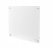 Grzejniki pokojowe - Mill Glass panel grzewczy (biały) 400W - miniaturka - grafika 1