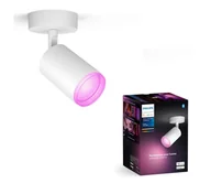 Lampy sufitowe - Philips - LED RGBW Ściemnialne oświetlenie punktowe Hue FUGATO 1xGU10/4,2W/230V białe - miniaturka - grafika 1