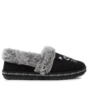Kapcie Skechers Meow Pajamas 33355/BLK Czarny - Kapcie damskie - miniaturka - grafika 1
