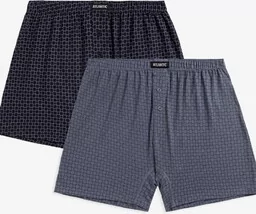 Bokserki męskie Atlantic 2MBX-050 2-pack mix - Majtki męskie - miniaturka - grafika 1