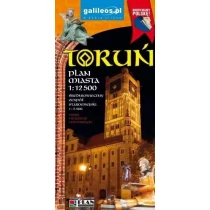 Plan Odkrywamy Polskę. Toruń - plan miasta skal 1:12500 praca zbiorowa - Atlasy i mapy - miniaturka - grafika 1