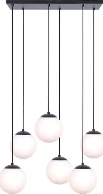 Lampa wisząca Lumes Lampa wisząca nad stół szklane kule - S763-Kalva