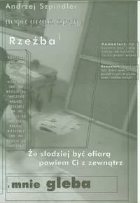 Mammal Rzeźba - odbierz ZA DARMO w jednej z ponad 30 księgarń! - Poezja - miniaturka - grafika 1