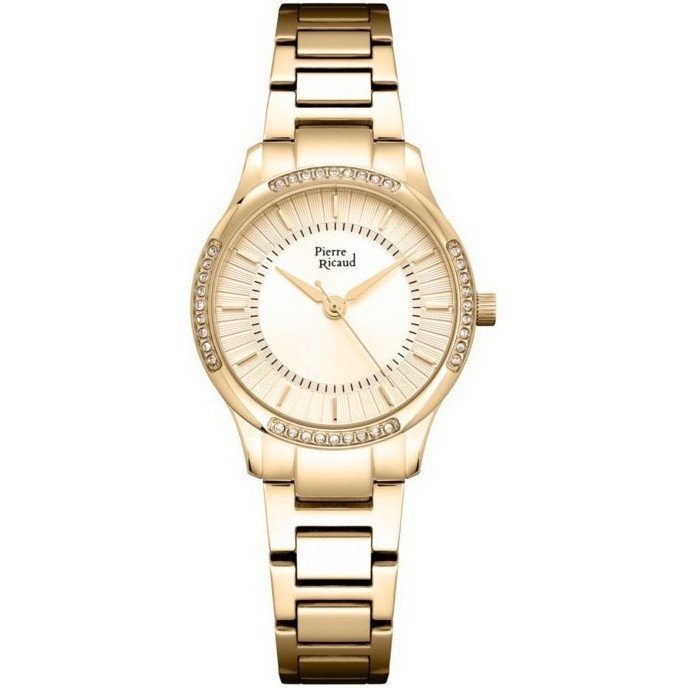 Zegarek Damski Pierre Ricaud P22162.1111QZ złoty