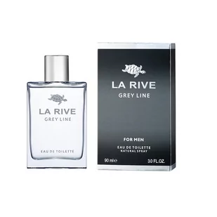 La Rive Grey Line Woda toaletowa 90ml - Wody i perfumy męskie - miniaturka - grafika 1