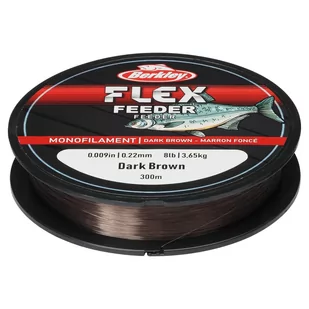 ŻYŁKA BERKLEY FLEX SS FEEDER BROWN 0.16 MM 300 M - Żyłki wędkarskie - miniaturka - grafika 1