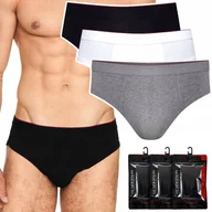 Majtki męskie - Slipy Męskie bawełna HENDERSON RED LINE 3-PAK - XL - miniaturka - grafika 1