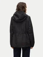 Kurtki damskie - Vero Moda Parka Paisley 10301577 Czarny Regular Fit - miniaturka - grafika 1