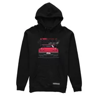 Bluzy męskie - Czarna bluza z kapturem NISSAN Skyline R34 LWBK-XXL - miniaturka - grafika 1