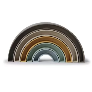Mushie - Tęcza - Rainbow Hillside - Śliniaki i fartuszki - miniaturka - grafika 1