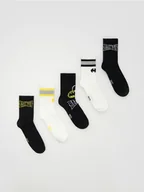 Skarpetki dla dzieci - Reserved - Skarpetki Batman 5 pack - czarny - miniaturka - grafika 1