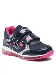 Geox Sneakersy B Todo G. A B1685A 002CZ C4268 Granatowy - Buty dla dziewczynek - miniaturka - grafika 1