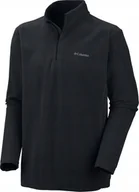 Bluzy męskie - Columbia Columbia Klamath Range II Half Zip Fleece 1352472010 Czarne L - miniaturka - grafika 1