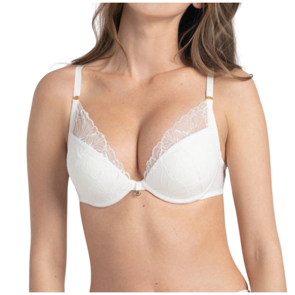 Biustonosz push-up koronkowy Samanta HARMONY A479 65D