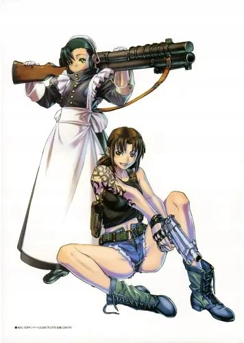 Plakat Anime Manga Black Lagoon bl_028 A2 (custom)