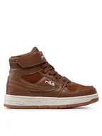 Buty dla chłopców - Fila Sneakersy Arcade Velcro Mid FFK0080.70012 Brązowy - miniaturka - grafika 1