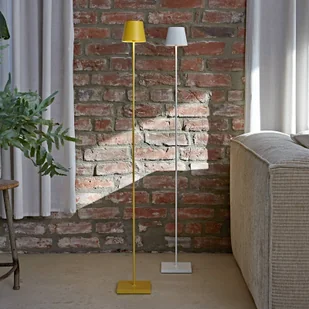 Sigor Lampa stojąca LED Nuindie IP54 120 cm okrągła USB-C śnieżnobiała - Lampy ogrodowe - miniaturka - grafika 4