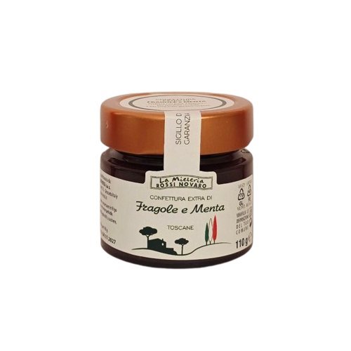 Chutney z truskawek i mięty, 110 g / Apicoltura Rossi