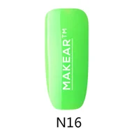 Lakiery hybrydowe - Makear, Neon, Lakier Hybrydowy, 16, 8 ml - miniaturka - grafika 1