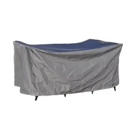 Pokrowce na meble ogrodowe - Pokrowiec premium na zestaw mebli ogrodowych 185 x 125 cm szary - miniaturka - grafika 1