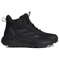 Buty trekkingowe damskie - Buty adidas Terrex Anylander Mid Rain.Rdy Hiking ID3473 - czarne - miniaturka - grafika 1