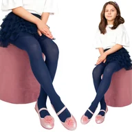 Rajstopy - Rajstopy Noviti Luisa granat 40DEN roz.152/158 - miniaturka - grafika 1