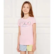 Koszulki dla dziewczynek - POLO RALPH LAUREN T-shirt Regular Fit - miniaturka - grafika 1