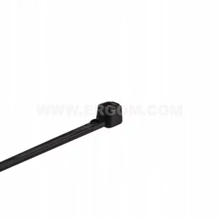 ERGOM Opaska kablowa odporna na UV TKUV 40/3,6 czarna E01TK-01050100901 100szt. 01050100901 - Akcesoria do kolektorów i fotowoltaiki - miniaturka - grafika 1