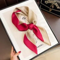 Moda i Uroda OUTLET - damska APASZKA elegancka CHUSTA jak jedwab SZAL szykowny dla Pani 70cmx70cm - miniaturka - grafika 1