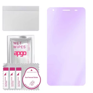 Szkło ochronne na ekran Hybrydowe 9H z filtrem ANTI-BLUE zamiennik hartowanego do Kruger&Matz Flow 5 - apgo hybrid ANTI-BLUE Flexible Hybrid Glass... - Szkła hartowane na telefon Szkło ochronne na ekran Hybrydowe 9H z filtrem ANTI-BLUE zamiennik hartowanego do Kruger&Matz Flow 5 - apgo hybrid ANTI-BLUE Flexible Hybrid Glass... - Szkła hartowane na telefon - miniaturka - grafika 1