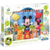 Zabawki interaktywne dla dzieci - Clementoni Disney Panel do łóżeczka Baby Miki - miniaturka - grafika 1