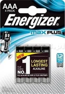 Baterie i akcesoria - Bateria alkaliczna Max Plus AAA 4 szt. ENERGIZER - miniaturka - grafika 1