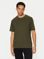 Koszulki męskie - Champion T-Shirt 220278 Zielony Standard Fit - miniaturka - grafika 1