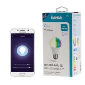 Halogeny - Hama Inteligentna żarówka LED 176581 E27 10W WiFi 176581 - miniaturka - grafika 1