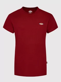 Koszulki i topy damskie - Dickies T-Shirt Mapleton DK0A4XDA Czerwony Regular Fit Czerwony - grafika 1