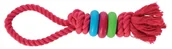 Zabawki dla psów - DINGO Pierścienie Denta Fresh 30 cm różowa - miniaturka - grafika 1