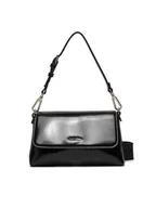 Torebki damskie - Calvin Klein Torebka Ck Must Dbl Strap Mini Bag_Shiny K60K612772 Czarny - miniaturka - grafika 1