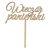 Dekoratorstwo - EKO-DECO, topper, na wieczór panieński - miniaturka - grafika 1