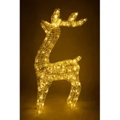 Ozdoby bożonarodzeniowe - Renifer LED 100 cm - miniaturka - grafika 1