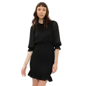 Sukienki - Sukienka damska Vero Moda Beatrice czarna dopasowana-XS - miniaturka - grafika 1