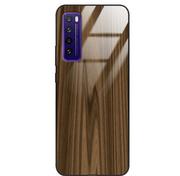Etui i futerały do telefonów - Etui drewniane Huawei Nova 7 Premium Wood Brown Forestzone Glass - miniaturka - grafika 1