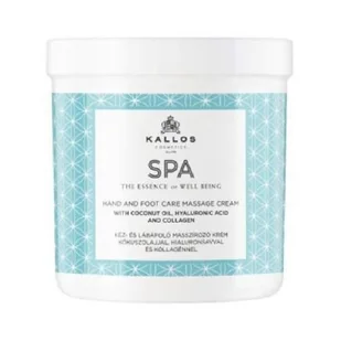 Kallos SPA, krem do masażu rąk i stóp Coconut & Collagen, 500 ml - Pielęgnacja stóp - miniaturka - grafika 8